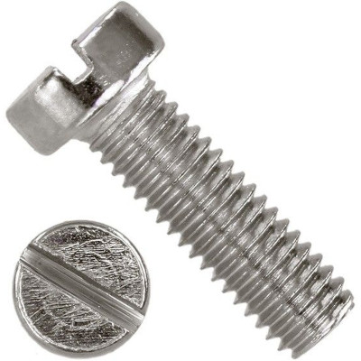 Рекомендуем купить Винт DIN 84 М5x25 с цилиндрической головкой и прямым шлицем, кл. пр. 4.8, оц. сталь