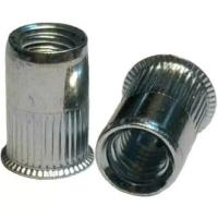 Рекомендуем купить Заклепка М8x15.5 с внутренней резьбой, насечками и уменьшенным бортом, оц. сталь