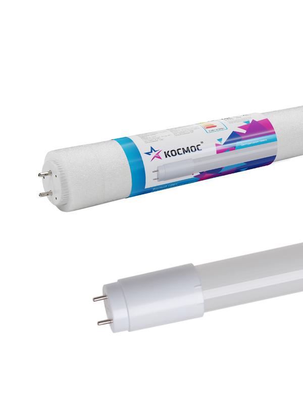 Рекомендуем купить Лампа светодиодная 20Вт T8 линейная 4000К нейтр. бел. G13 220В 1200мм glass КОСМОС Lksm_LED20wG13T840GL