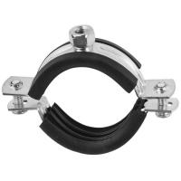 Рекомендуем купить Хомут сантехнический 6" (160-169 мм) с резиновым профилем и гайкой М10