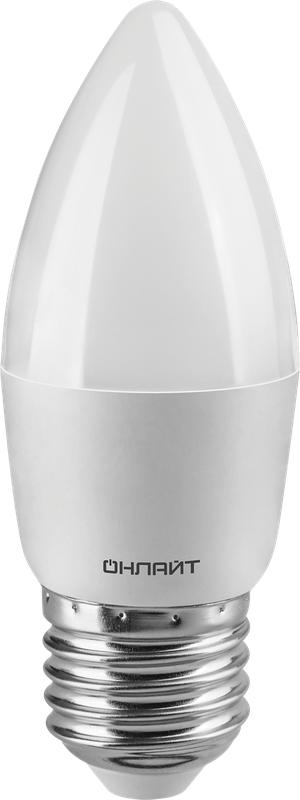 Рекомендуем купить Лампа светодиодная 71 631 OLL-C37-6-230-4K-E27-FR 6Вт свеча 4000К нейтр. бел. E27 470лм 220-240В ОНЛАЙТ 71631