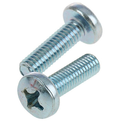 Рекомендуем купить Винт DIN 7985 M4x35 с полуцилиндрической головкой и крестовым шлицем PH, кл. пр. 4.8, оц. сталь