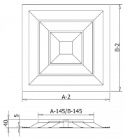Купить решетка вентиляционная р-пу 600х300 ral 9016 (белый) оптом | ПРОТОРГ