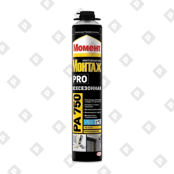 Монтажная пена Момент Всесезонная профессиональная (750 мл) - №1