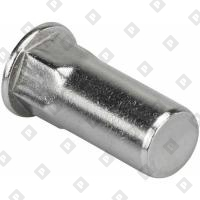 Заклепка М10x35.5 закрытая полушетигранная с внутренней резьбой и цилиндрическим бортом, оц. сталь - №1