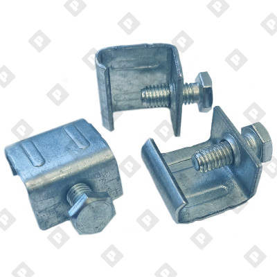 Скоба вентиляционная толщиной 2,3 мм с болтом M8x20 - №1