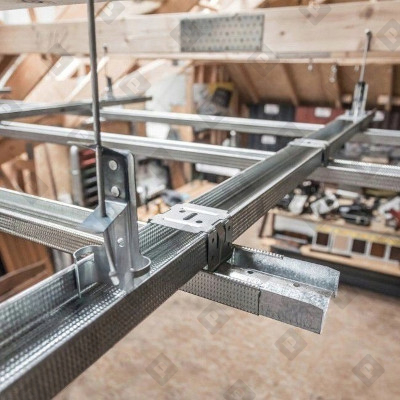 Соединитель профилей ПП 60х27 двухуровневый, оц. сталь - №2