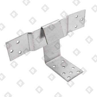 Скользящая опора KUCIS 200x90x40x2 для стропил, оц. сталь - №1