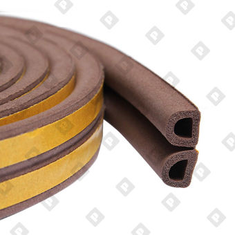 Уплотнитель типа D, коричневый, 2х50 м - №1