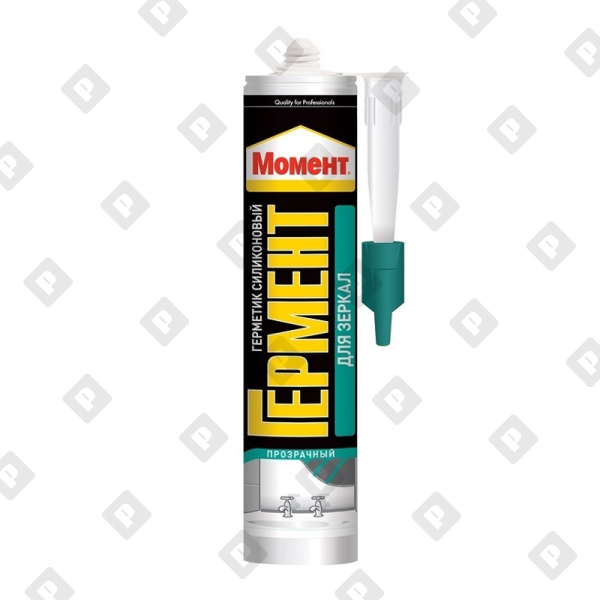 Герметик Момент Гермент Силикон. Нейтрал. для зеркал, прозрач. (280 мл) - №1