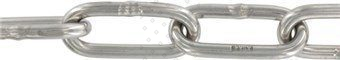 Цепь длиннозвенная DIN 763 6х42, нерж. сталь A4 - №2