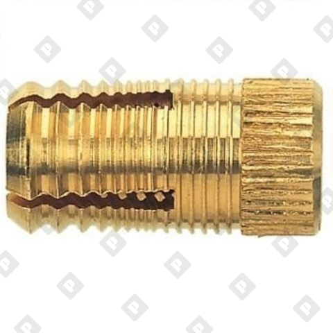 Дюбель fischer PA 4 M 6/7.5 для тонких плит, латунь - №1